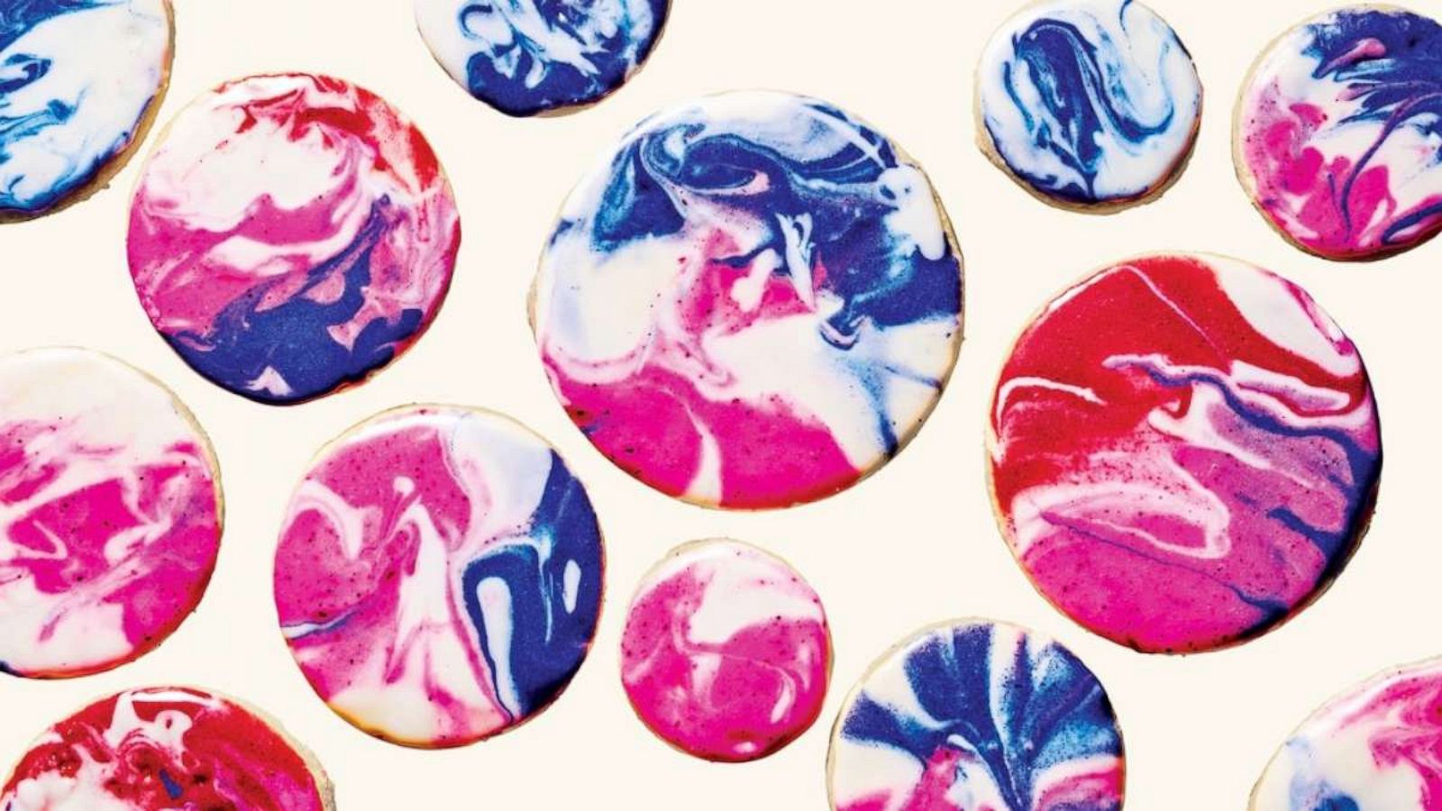 PHOTO: Tie Dye Butter Cookies