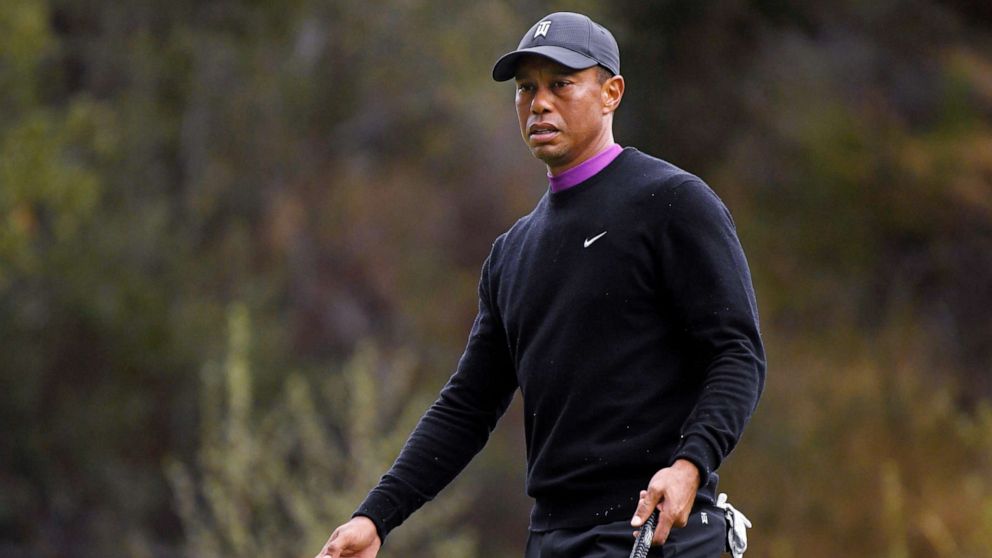 Tiger Woods in Thousand Oaks, Calif on Oct.23, 2020.