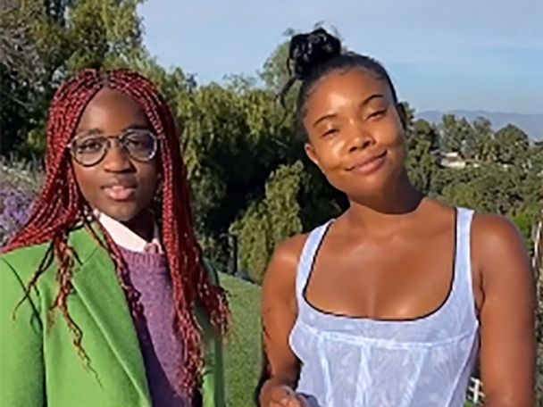 Gabrielle Union And Zaya Wade Recreate Famous 10 Things I Hate About You Scene Gma