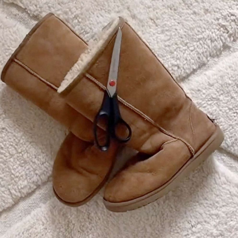 VIDEO: Transform your old UGG boots into mini UGGs with this viral TikTok hack