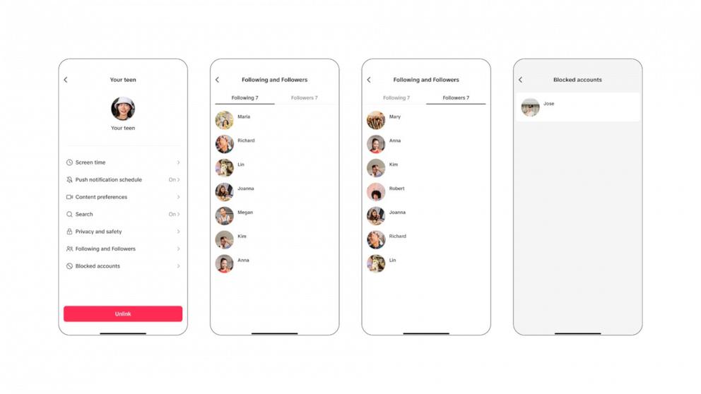 PHOTO: TikTok is enhancing its Family Pairing suite with new tools aimed at giving parents greater control.