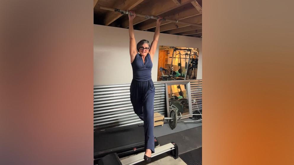 PHOTO: At 65, Teresa Burkett is on a mission to inspire others to get active and build strength, even in their later years.