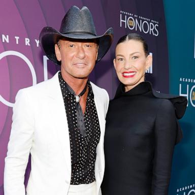 PHOTO: Tim McGraw and Faith Hill attend the 16th Annual Academy of Country Music Honors, Aug. 23, 2023, in Nashville, Tennessee. 