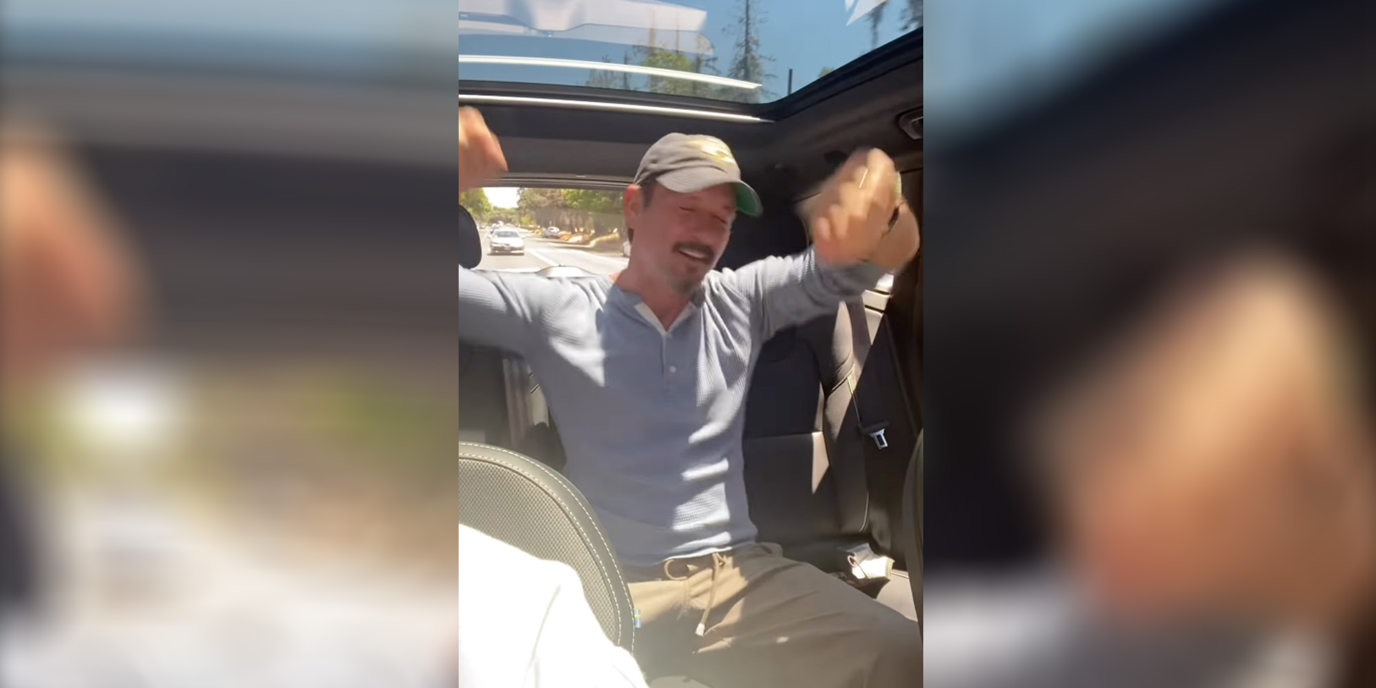 PHOTO: In a video posted to her Instagram account, Faith Hill shows husband Tim McGraw dancing to Olivia Rodrigo in the car.