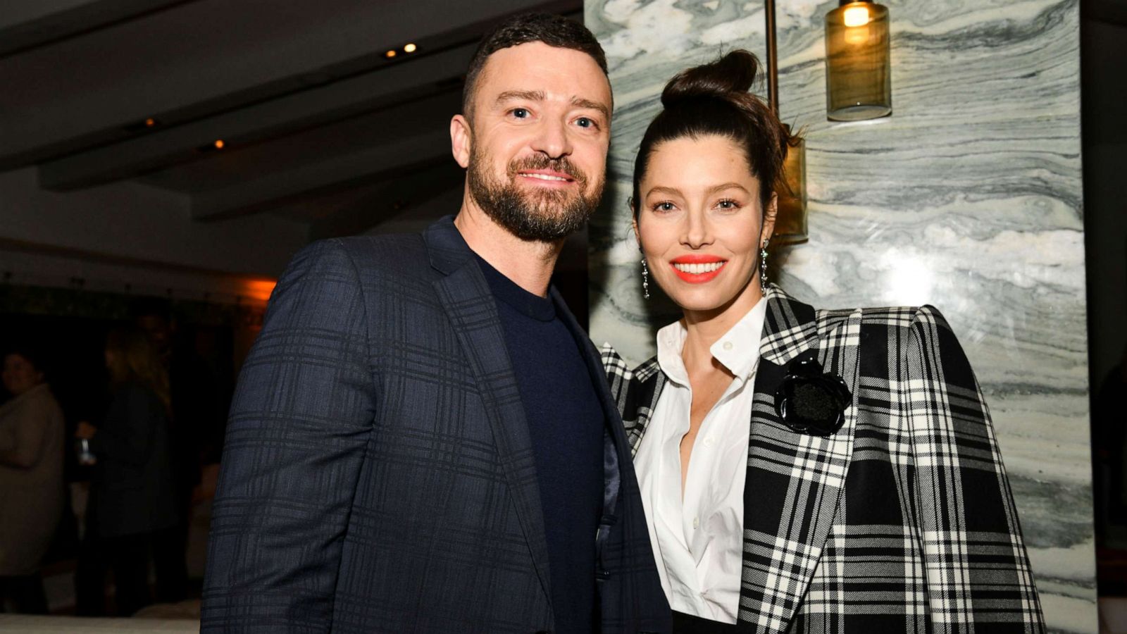 PHOTO: Justin Timberlake and Jessica Biel on Feb. 3, 2020 in West Hollywood, Calif.