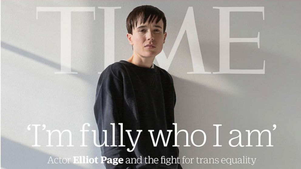 VIDEO:  Elliot Page comes out as trans