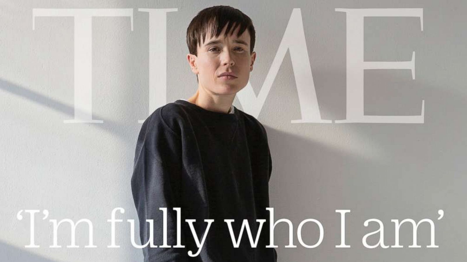 PHOTO: Actor Elliot Page speaks on transgender equality in a cover story for the Mar. 29/Apr. 5, 2021 issue of TIME.