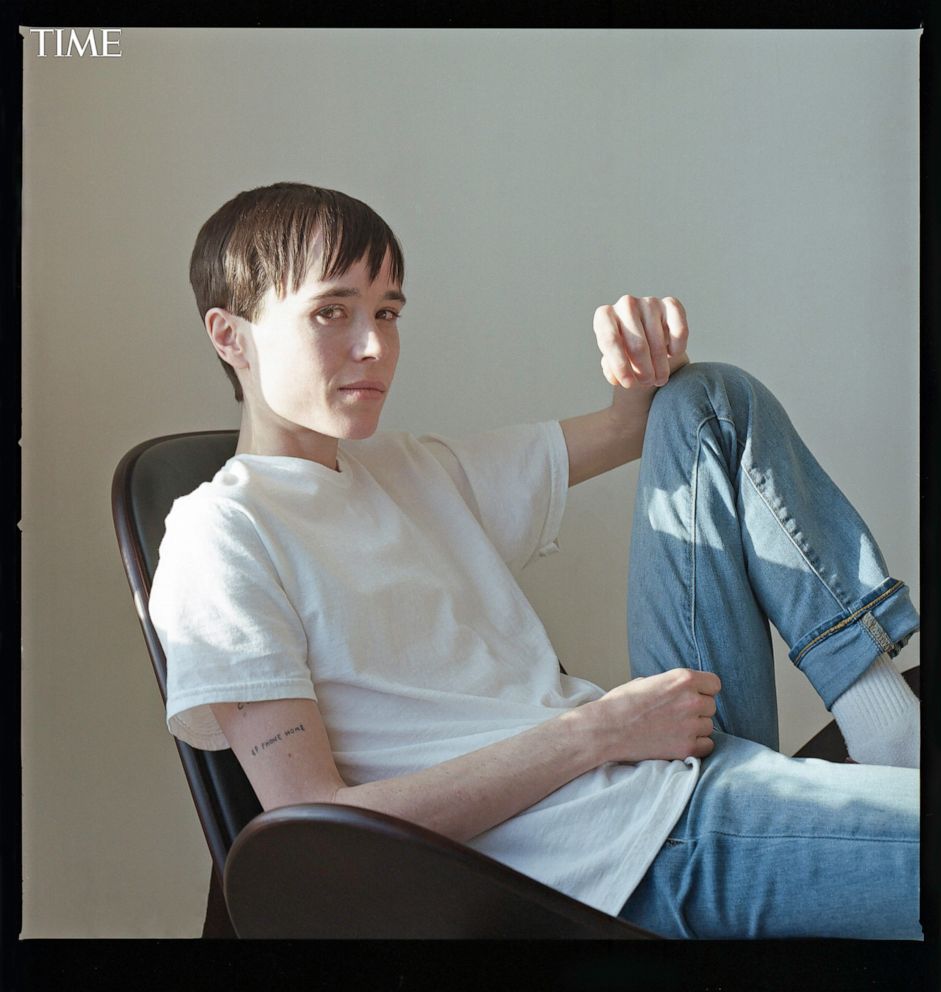 PHOTO: Actor Elliot Page speaks on transgender equality in a cover story for the Mar. 29/Apr. 5, 2021 issue of TIME.