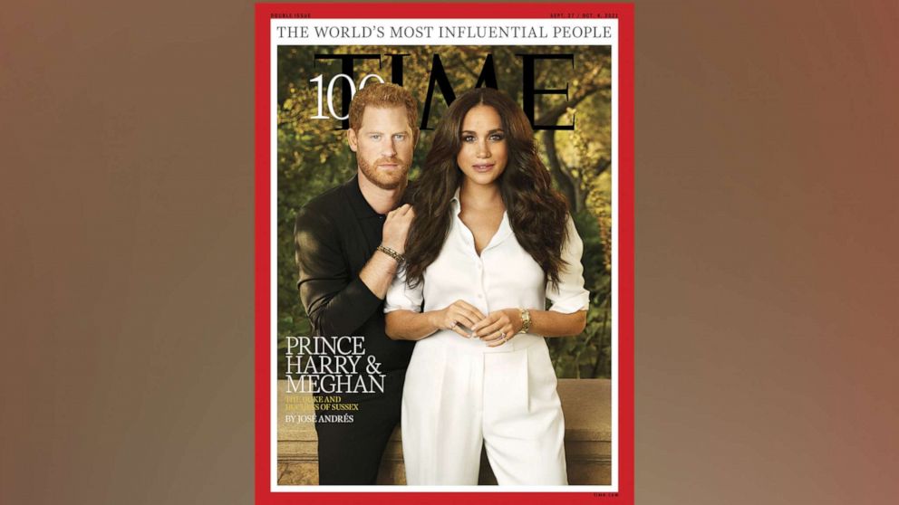 PHOTO: Prince Harry and Meghan Markle are featured amongst this year's TIME 100 Most Influential People.