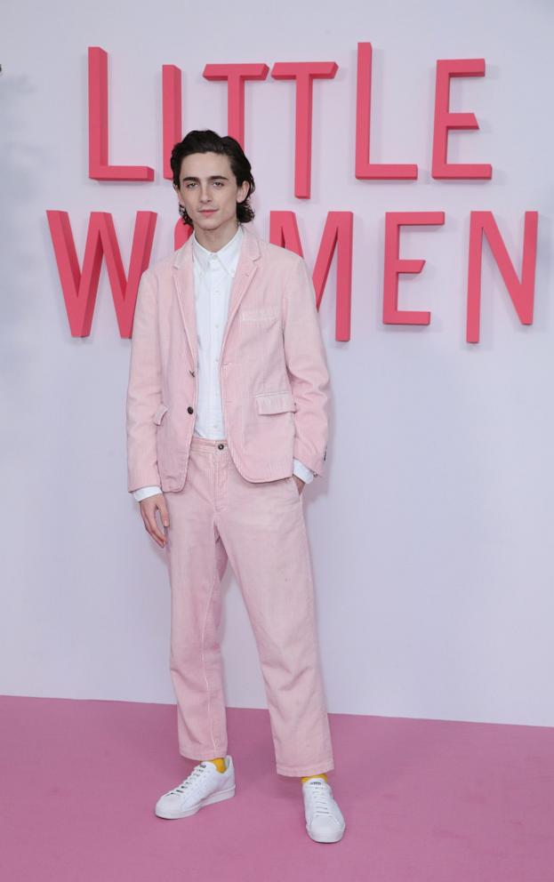 PHOTO: Timothee Chalamet attendins a photocall for 'Little Women" in London, Dec. 16, 2019.