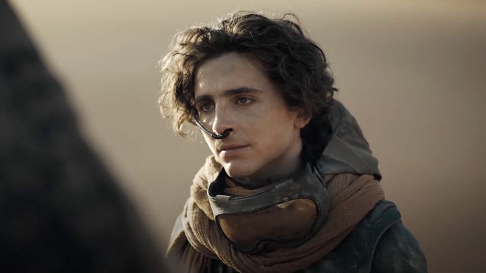 PHOTO: Timothée Chalamet is shown in a scene from the "Dune: Part Two" trailer.