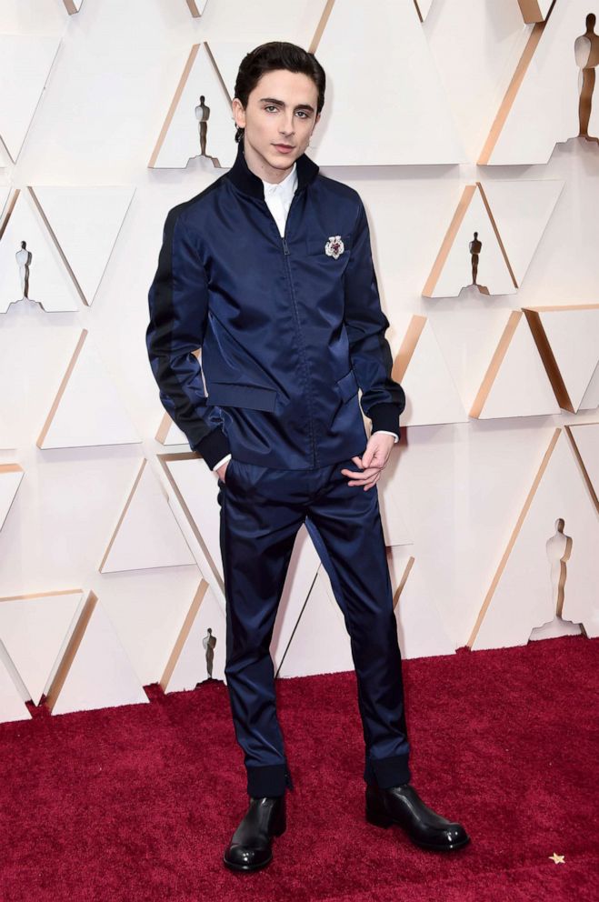 PHOTO: Timothee Chalamet attends the 92nd annual Academy Awards, Feb. 9, 2020, in Hollywood, Calif.