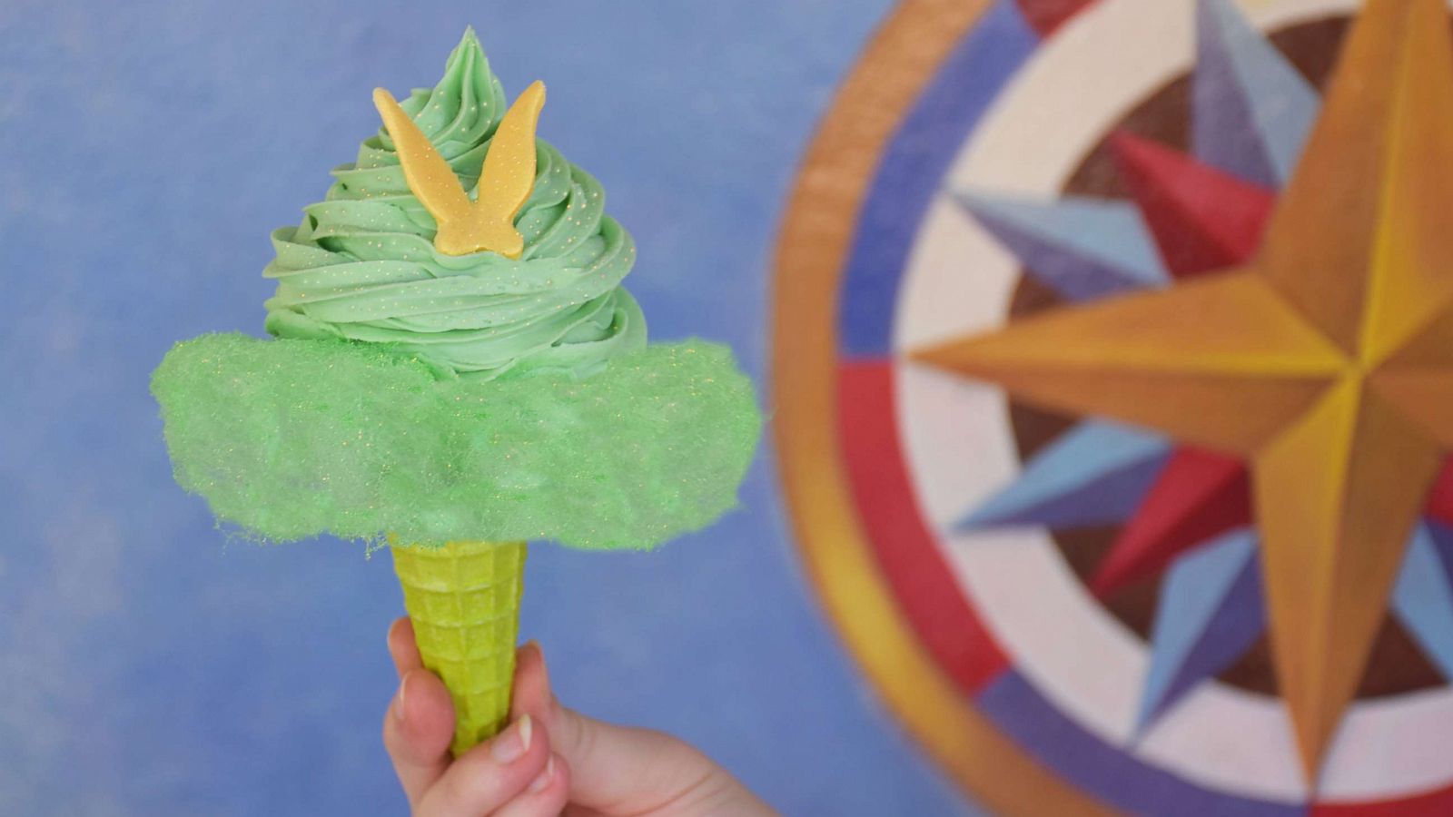 PHOTO: A new Tinkerbell cone is available at Walt Disney World.