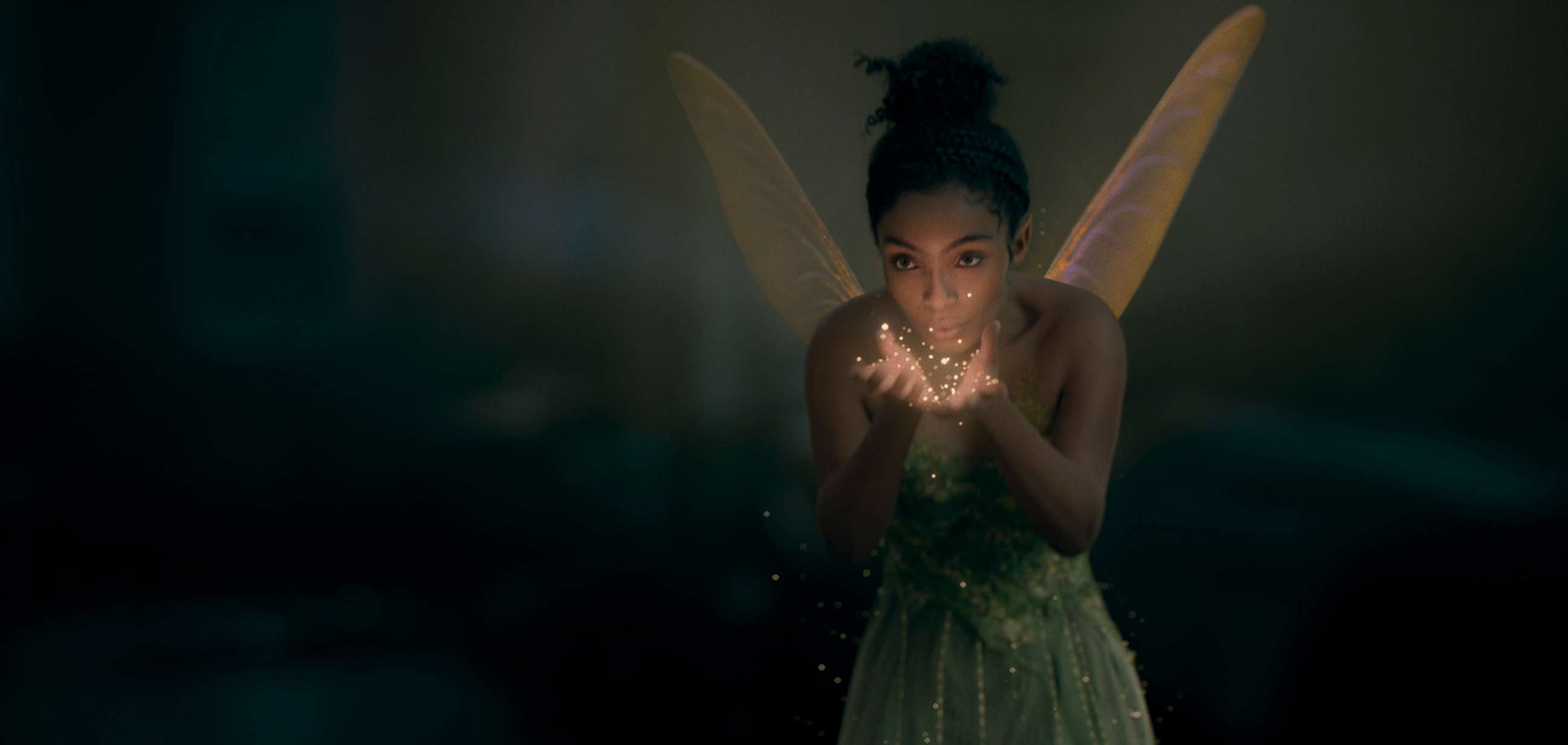 PHOTO: Yara Shahidi as Tinkerbell in Disney's live-action PETER PAN & WENDY, exclusively on Disney+. Photo courtesy of Disney. Â© 2023 Disney Enterprises, Inc. All Rights Reserved.