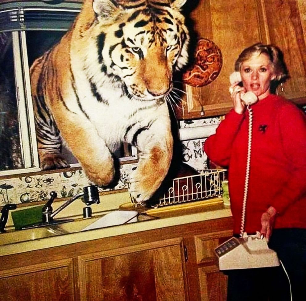 PHOTO: Actress and activist Tippi Hedren is shown in the kitchen of her home in Acton, Calif., in 1994. Hedren's home is the Shambala Preserve, 80 acres that house and maintain lions, tigers, leopards and any sort of big cat that needs a home.