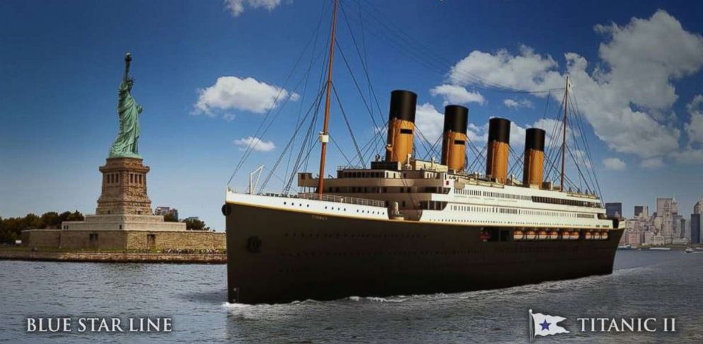 PHOTO: Titanic II posted this photo to Facebook. The Titanic is to set sail in 2022.