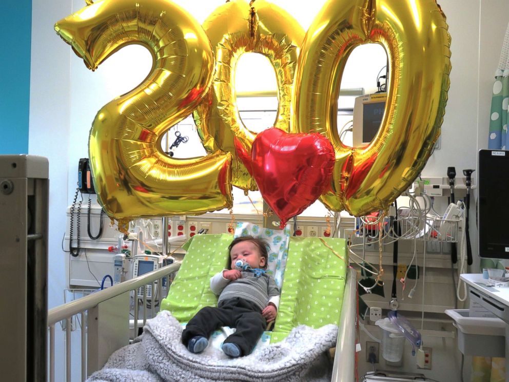 PHOTO: Titus Sickles underwent a heart transplant at Seattle Children's Hospital.