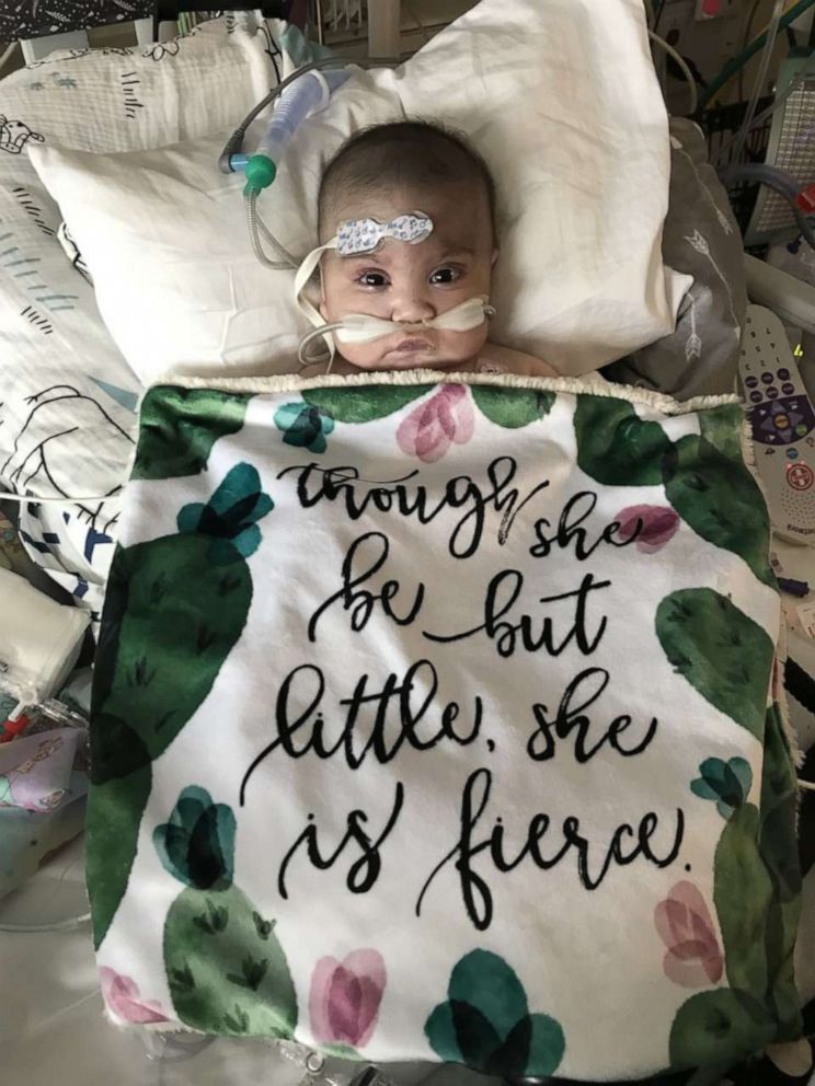 PHOTO: Emmett Hightshoe was diagnosed with Kabuki syndrome in utero. It’s a rare genetic disorder impacting organ development, as well as her physical and cognitive abilities.