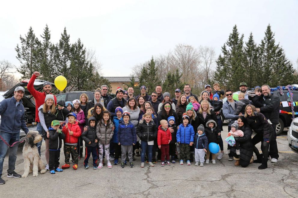 PHOTO: A little boy named Nash Stineman living with a rare neuromuscular disease just received a parade in honor of his third birthday.