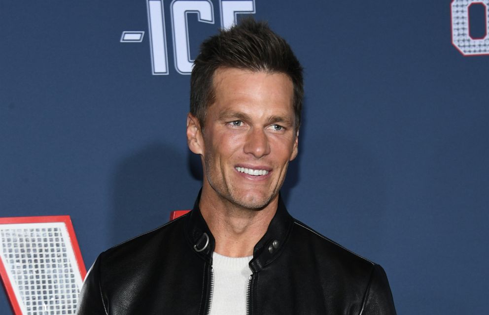PHOTO: Tom Brady attends the Los Angeles Premiere Screening Of Paramount Pictures' "80 For Brady" at Regency Village Theatre, Jan. 31, 2023, in Los Angeles.