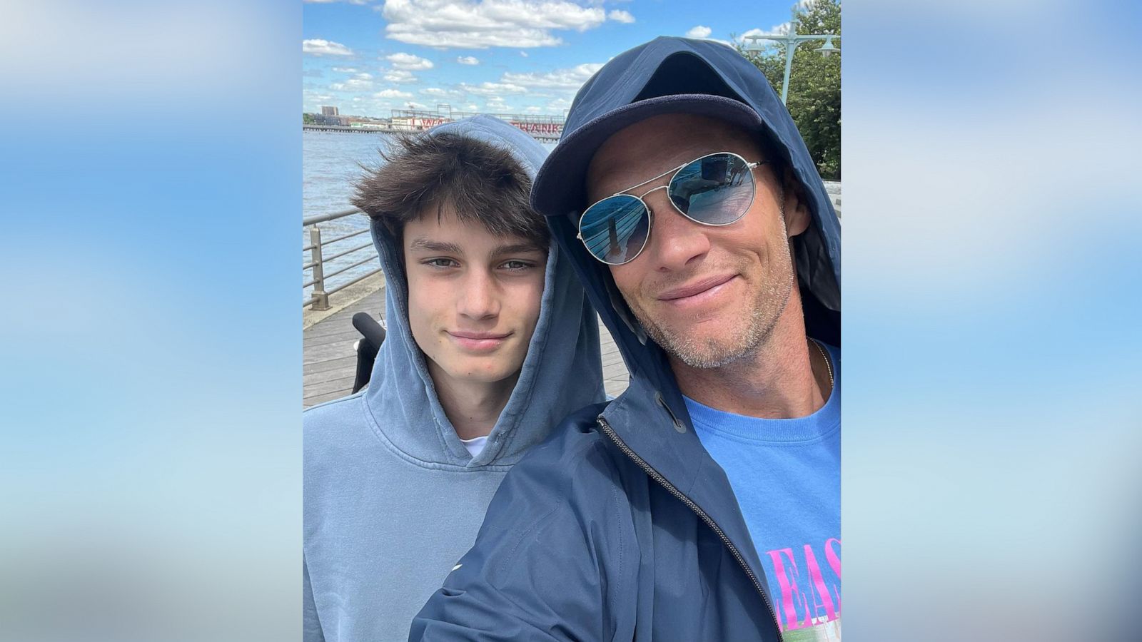 PHOTO: Tom Brady appears with his son in this selfie he shared on Instagram.