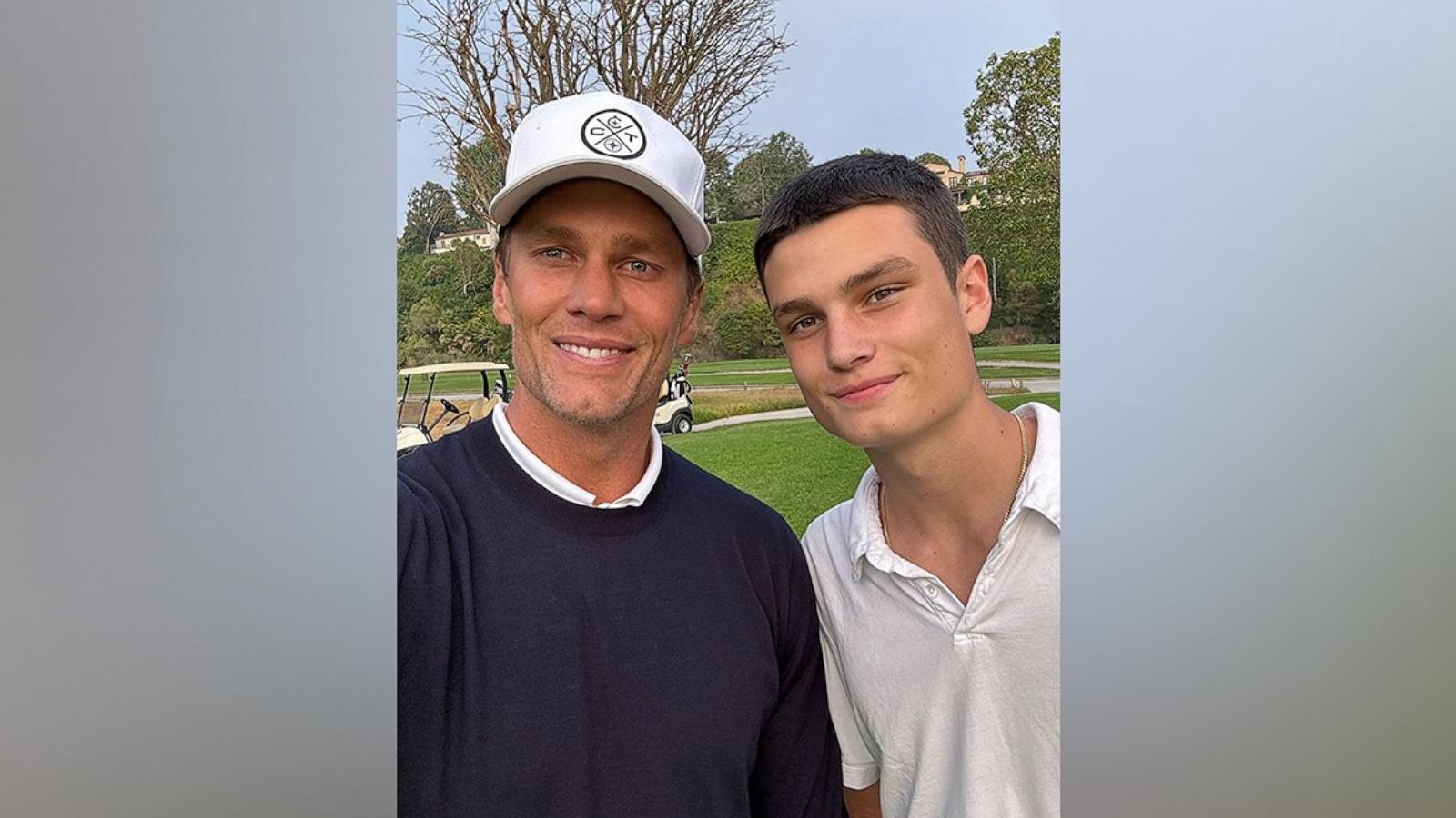 PHOTO: Football star Tom Brady shared a photo on Instagram on Aug. 22, 2024, to mark his son Jack's 17th birthday.