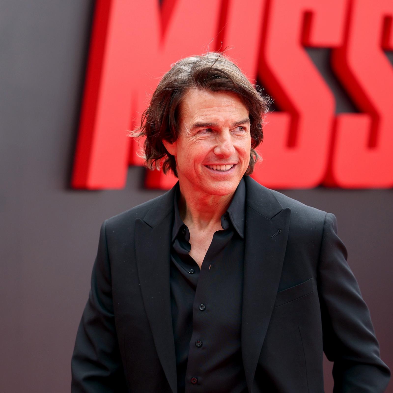 PHOTO: Tom Cruise arrives at the US Premiere of "Mission: Impossible: The Final Reckoning" at Lincoln Center Plaza in New York, New York on May 18, 2025.