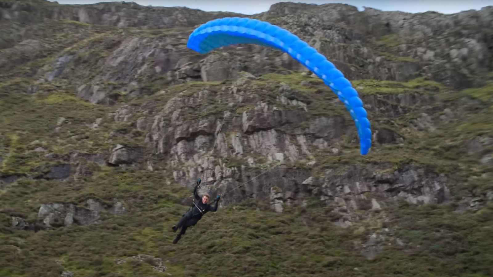 PHOTO: Tom Cruise is shown speed flying in a featurette for the movie "Mission Impossible - Dead Reckoning Part One," coming to theaters July 12, 2023.