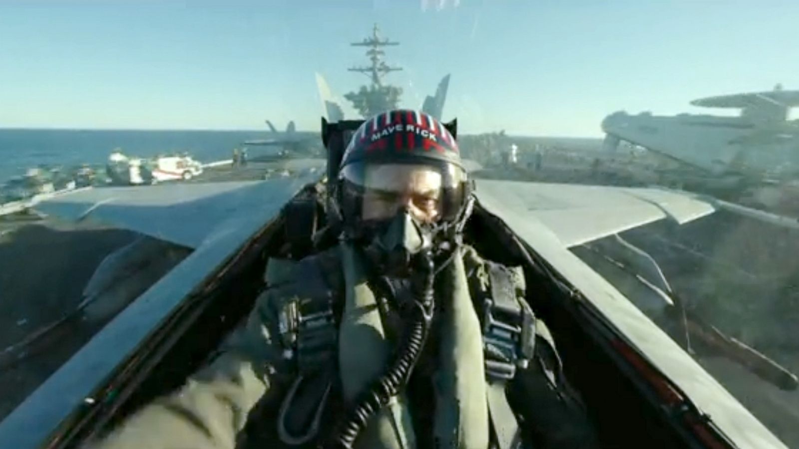 PHOTO: Tom Cruise, as Maverick, in a scene from "Top Gun: Maverick."