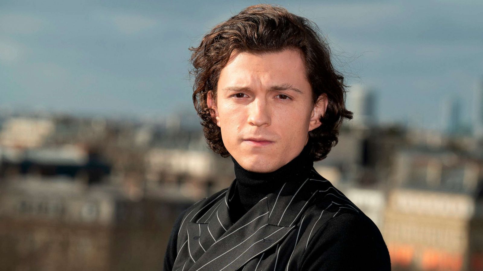 PHOTO: Actor Tom Holland attends the Uncharted photocall at cinema Publicis Champs-Elysees, Feb. 11, 2022, in Paris.