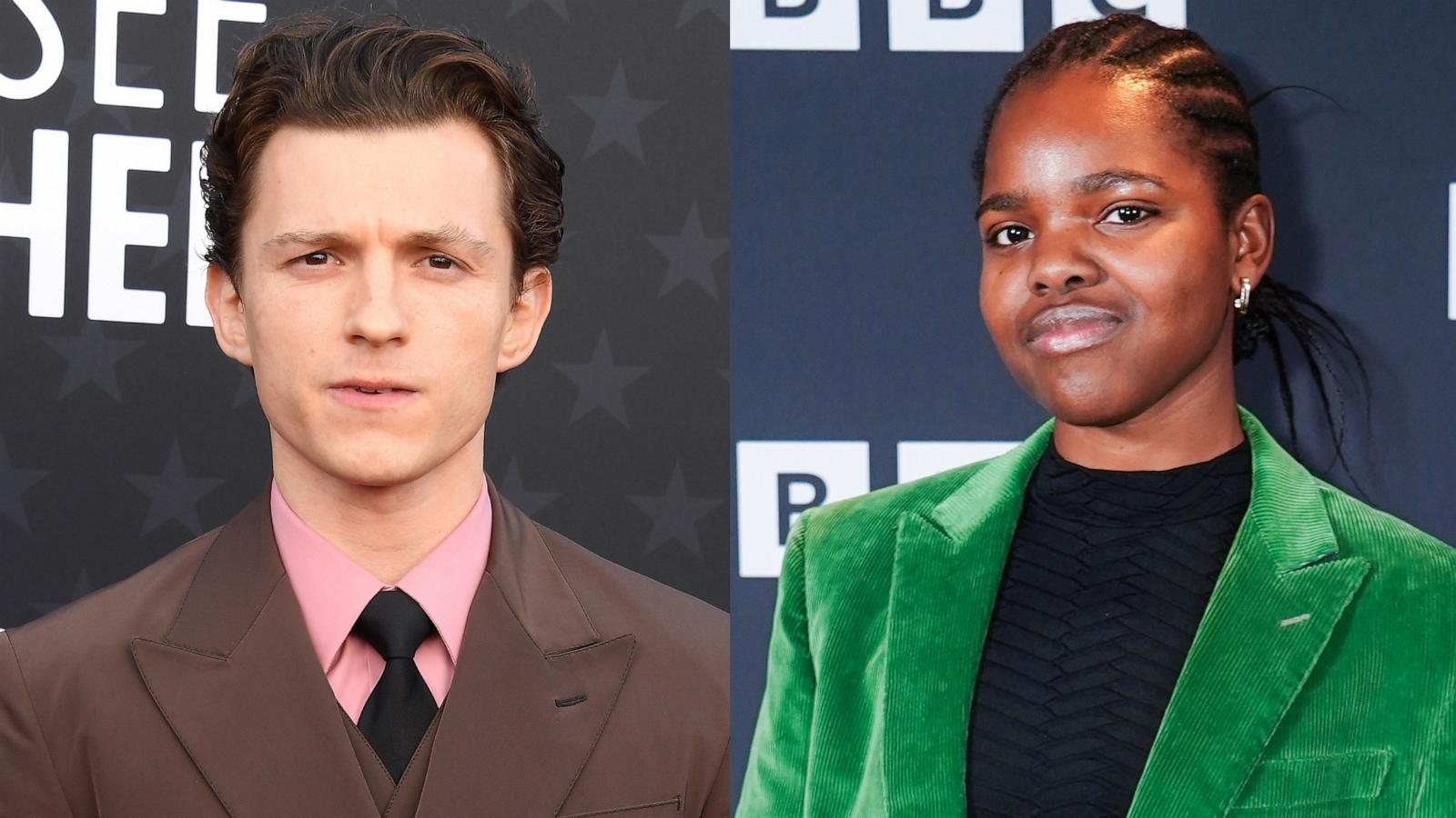 PHOTO: Tom Holland and Francesca Amewudah-Rivers