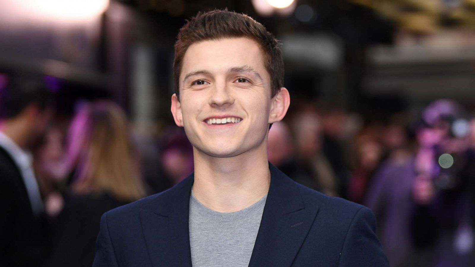 PHOTO: In this Feb. 23, 2020, file photo, Tom Holland attends a premiere in London.