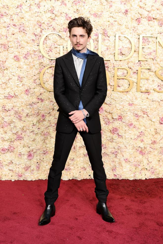 PHOTO: Timothée Chalamet attends the 82nd Annual Golden Globe Awards, Jan. 5, 2025, in Beverly Hills, Calif.