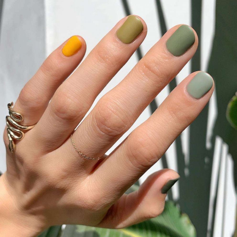 Autumn nail color palettes to fall for: Try these ombré nail shades - Good  Morning America