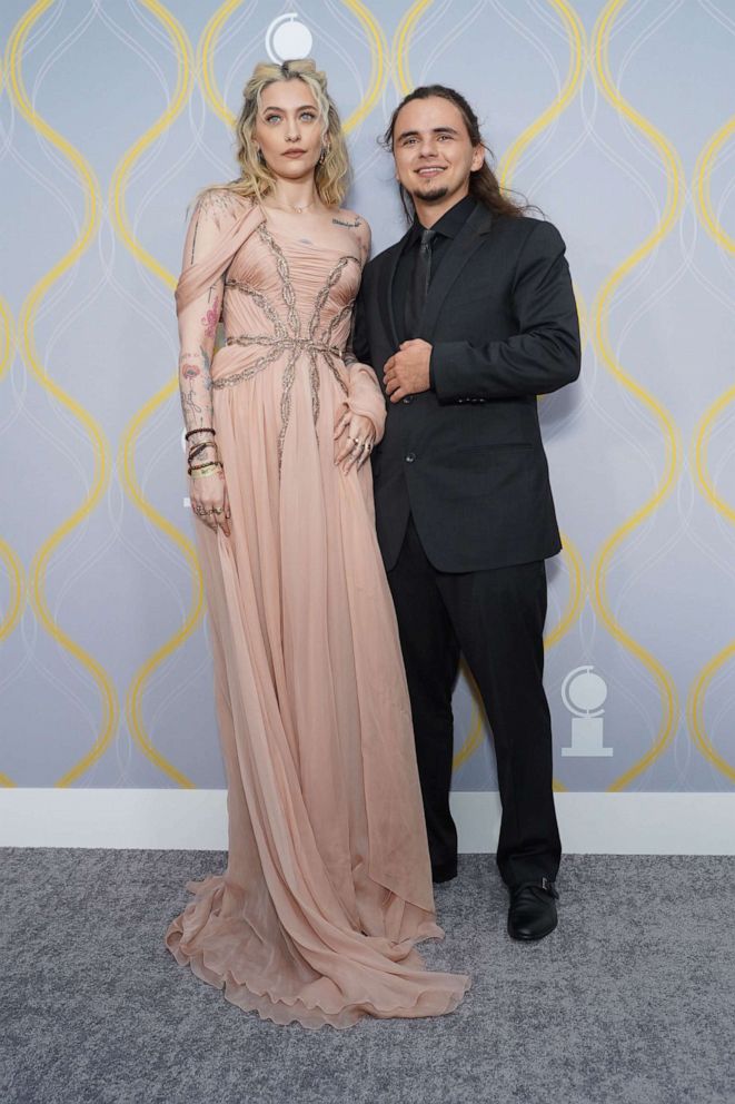 PHOTO: Paris Jackson and Prince Jackson attend The 75th Annual Tony Awards, June 12, 2022, at Radio City Music Hall in New York City.