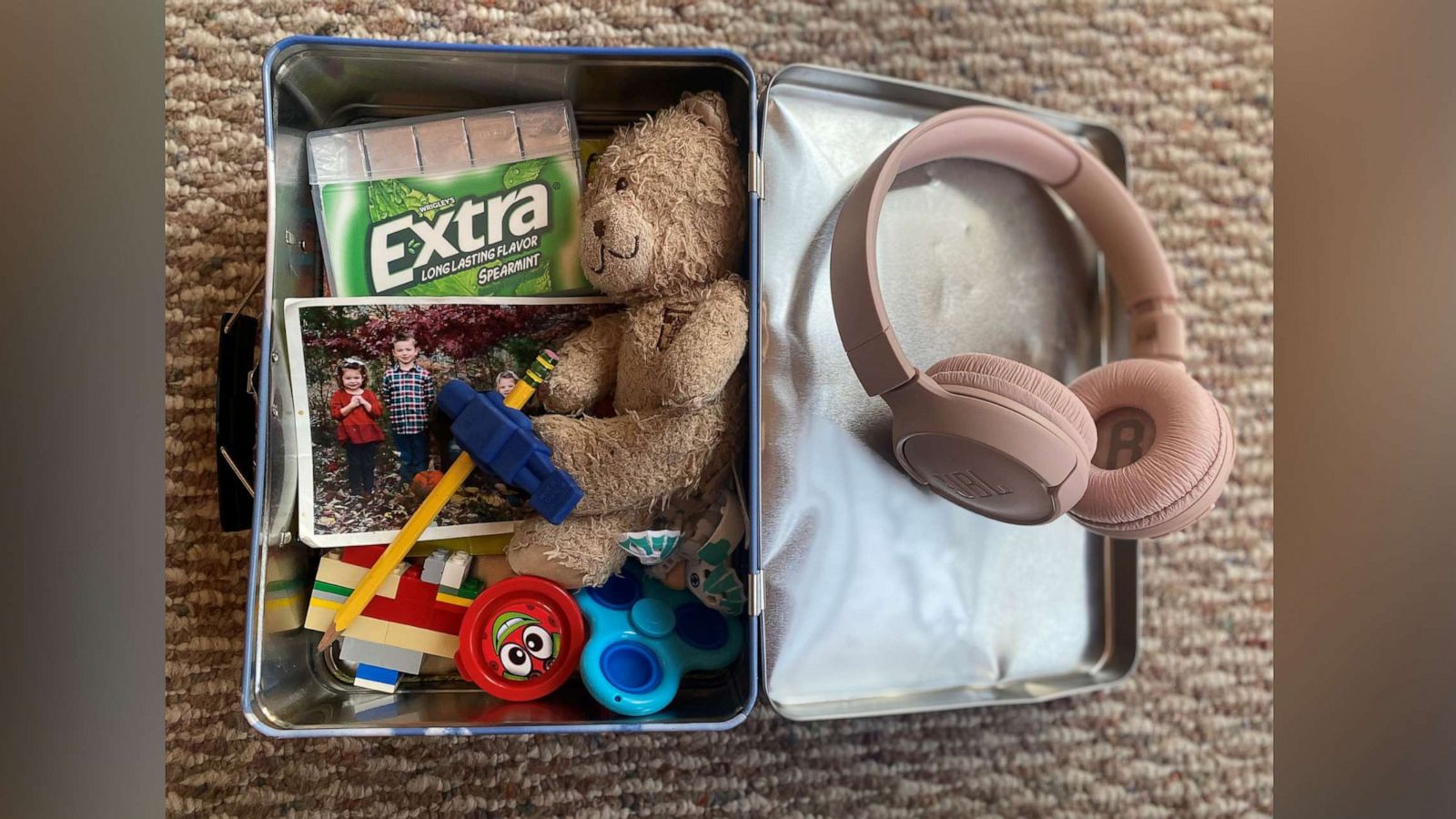 PHOTO: Alysha Tagert, a Washington, D.C.-based mental health therapist, shares a photo of a coping tool box for kids.