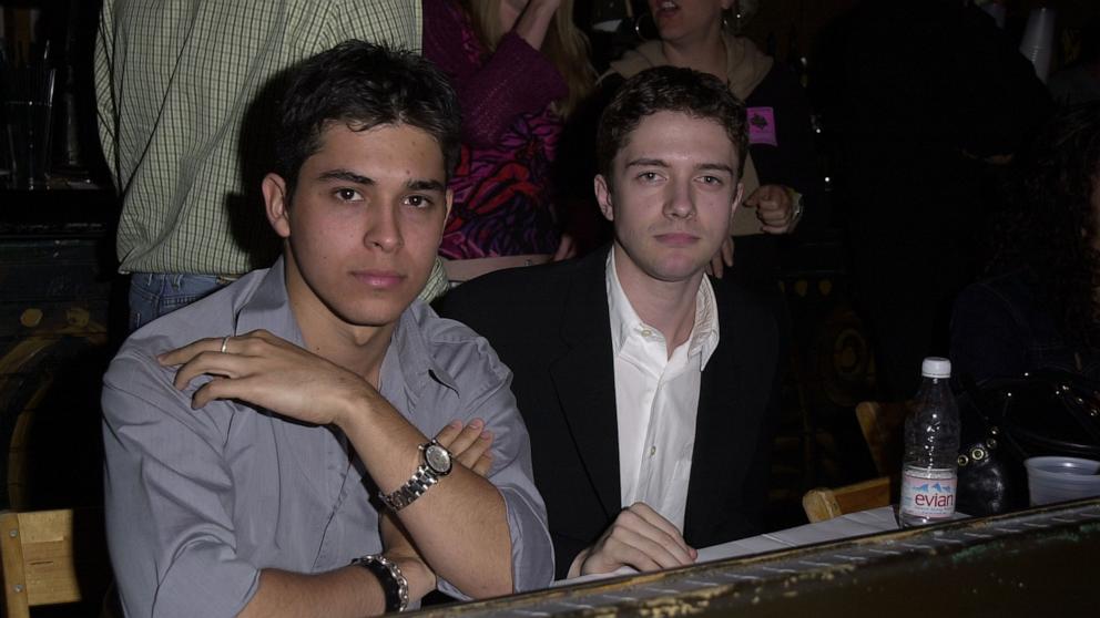 PHOTO: Wilmer Valderrama and Topher Grace during the 3rd Annual Movieline Young Hollywood Awards in West Hollywood, California. 