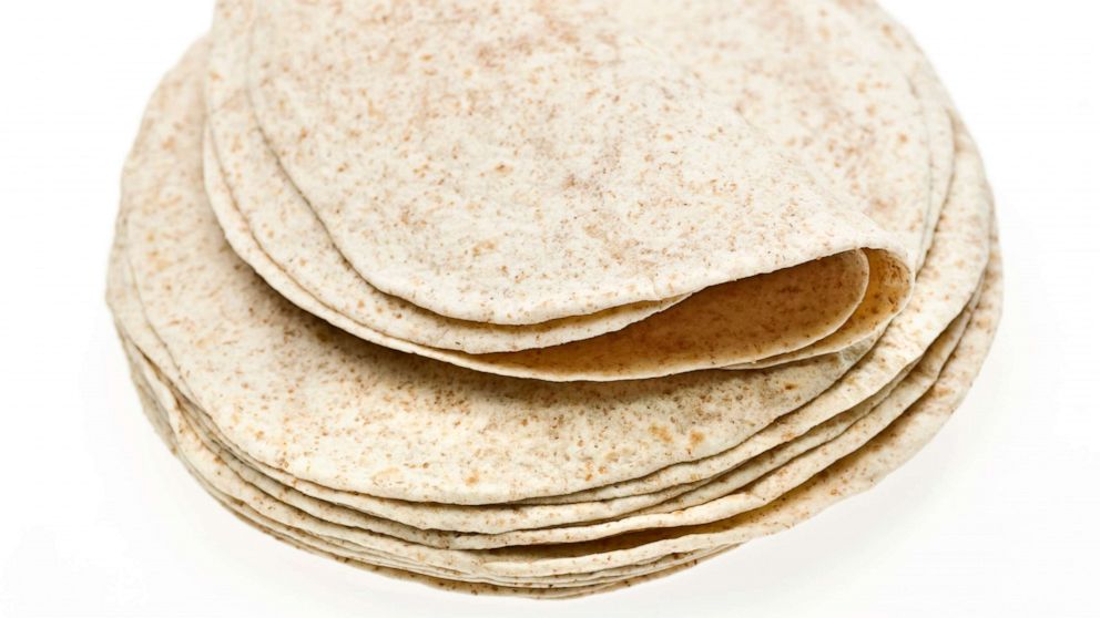 PHOTO:A stack of Tortillas.