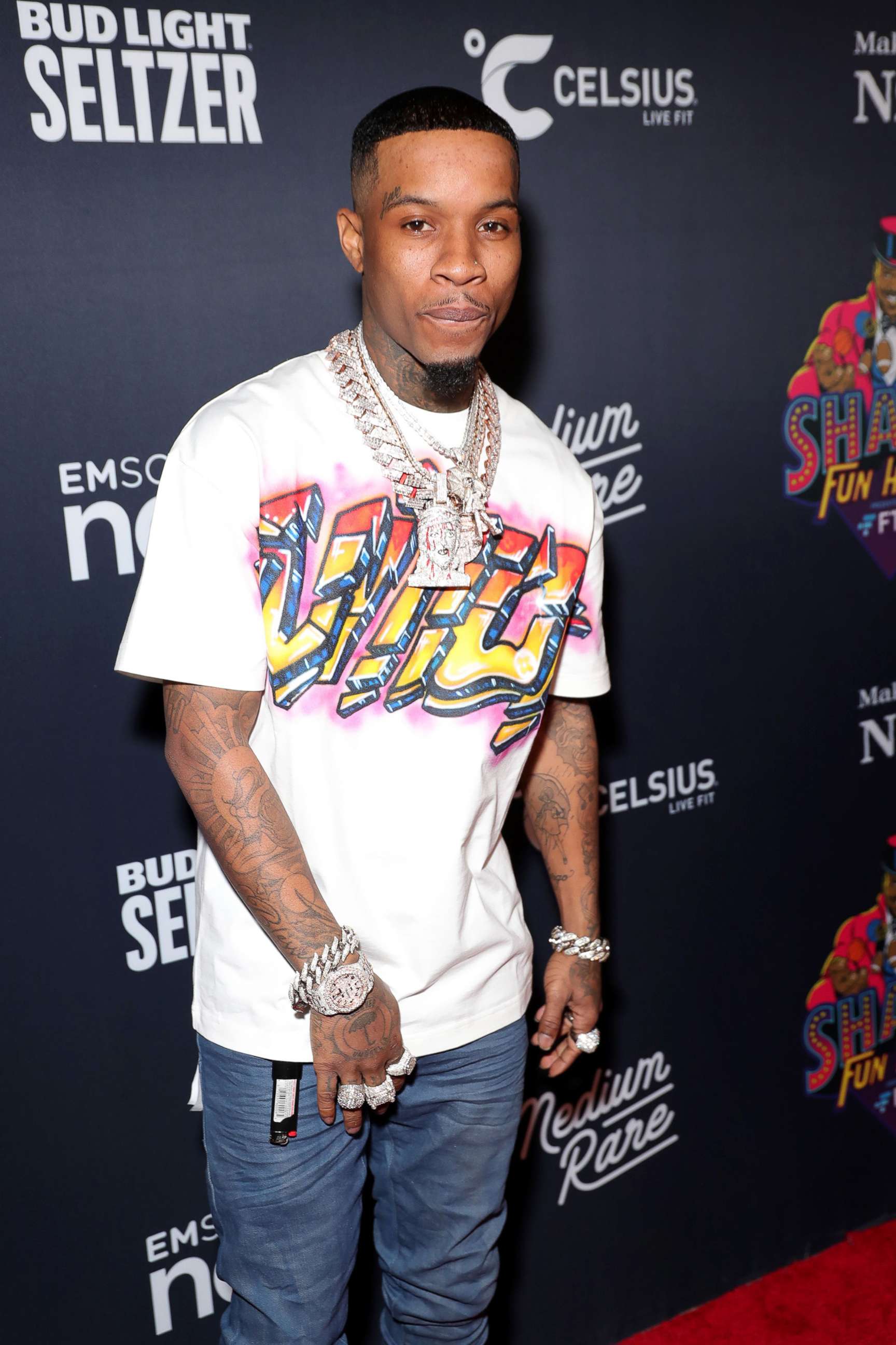 PHOTO: In this Feb. 11, 2022, file photo, Tory Lanez attends an event in Los Angeles.