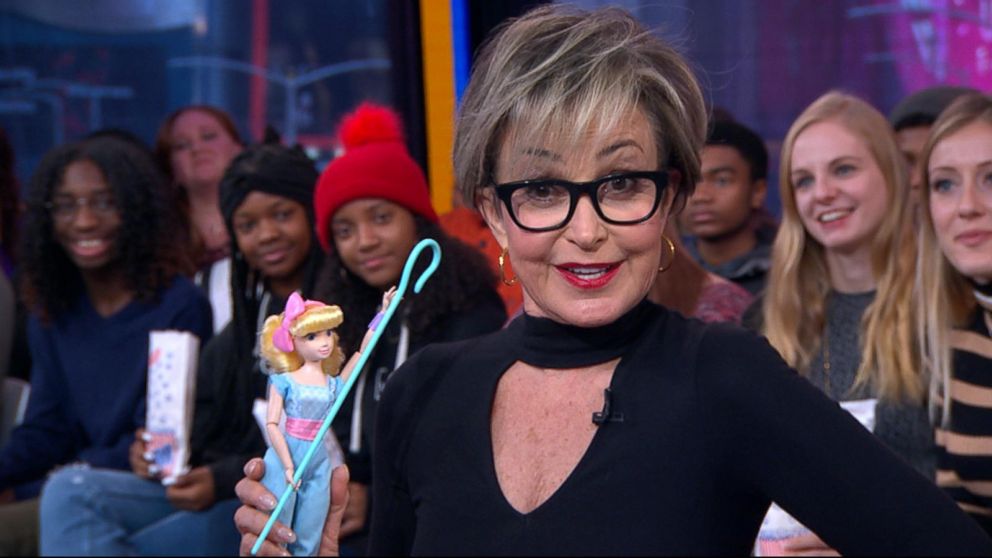 PHOTO:Annie Pots talks to “GMA” about "Toy Story 4" and her new Bo Peep doll.