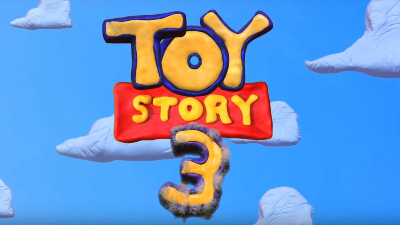 PHOTO: The opening title sequence for the stop-motion movie, "Toy Story 3 IRL," by Mason and Morgan McGrew released Jan. 25, 2020.