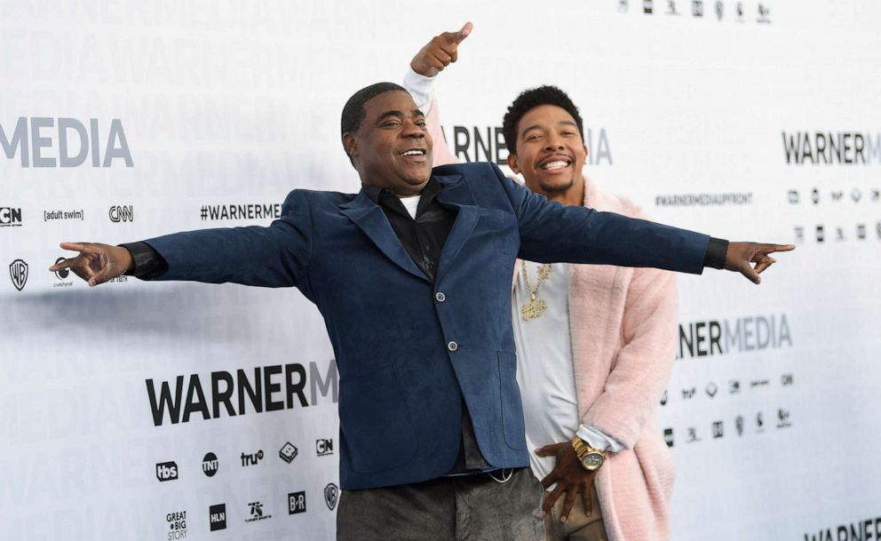 PHOTO: In this file photo, Tracy Morgan, left, and Allen Maldonado are shown attending the WarnerMedia Upfront at Madison Square Garden on May 15, 2019, in New York.