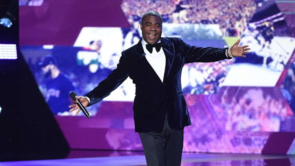 PHOTO: Host Tracy Morgan takes the stage at the 2019 ESPYs, July 10, 2019 in Los Angeles.