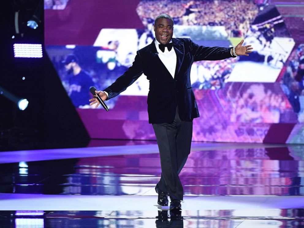 PHOTO: Host Tracy Morgan takes the stage at the 2019 ESPYs, July 10, 2019 in Los Angeles.