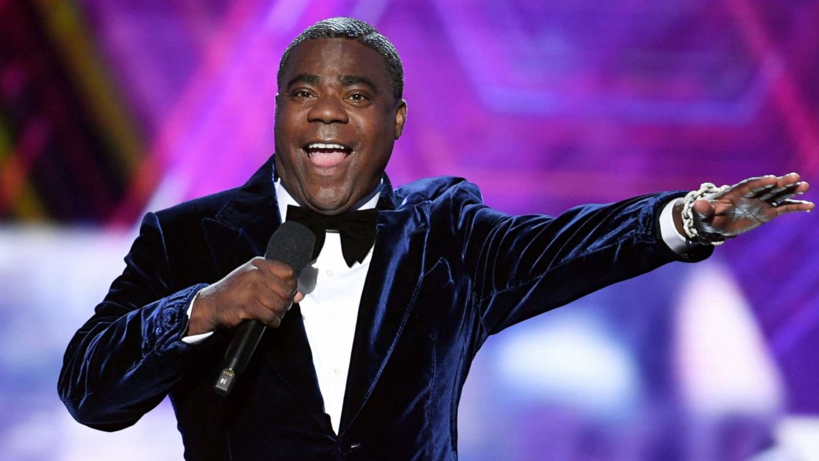 PHOTO: Host Tracy Morgan speaks onstage during The 2019 ESPYs at Microsoft Theater, July 10, 2019, in Los Angeles.