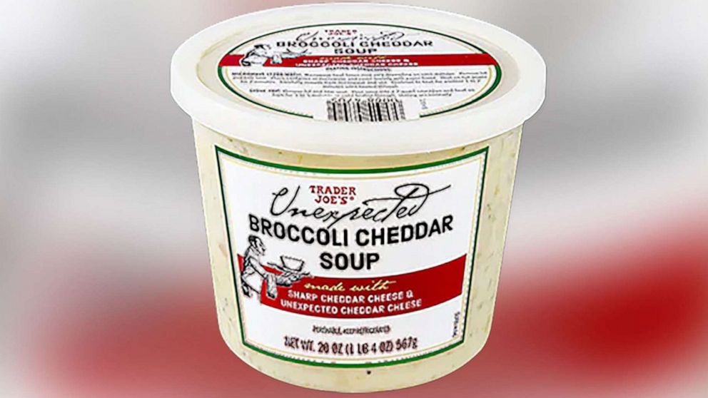 PHOTO: Trader Joe's recalled over 10,000 cases of its broccoli cheddar soup.