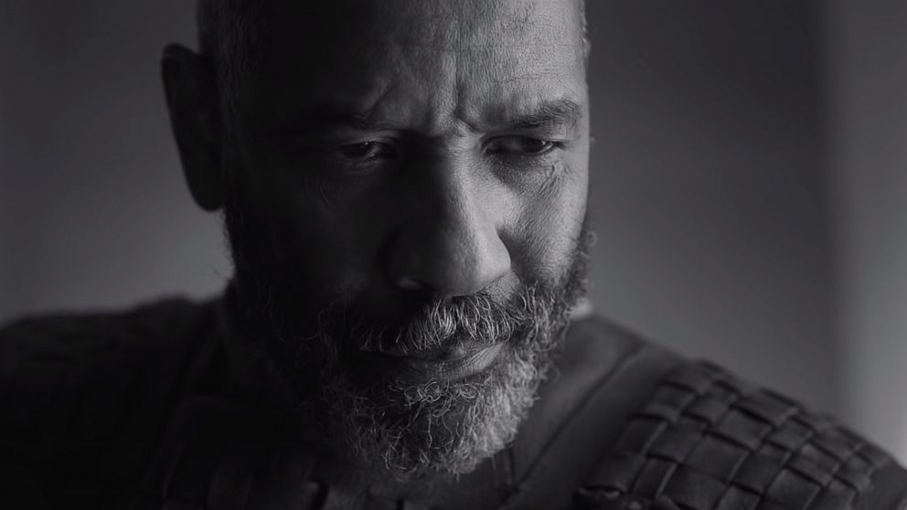 PHOTO: Denzel Washington appears in a trailer for in the 2021 film, "The Tragedy of Macbeth," directed by Joel Coen.