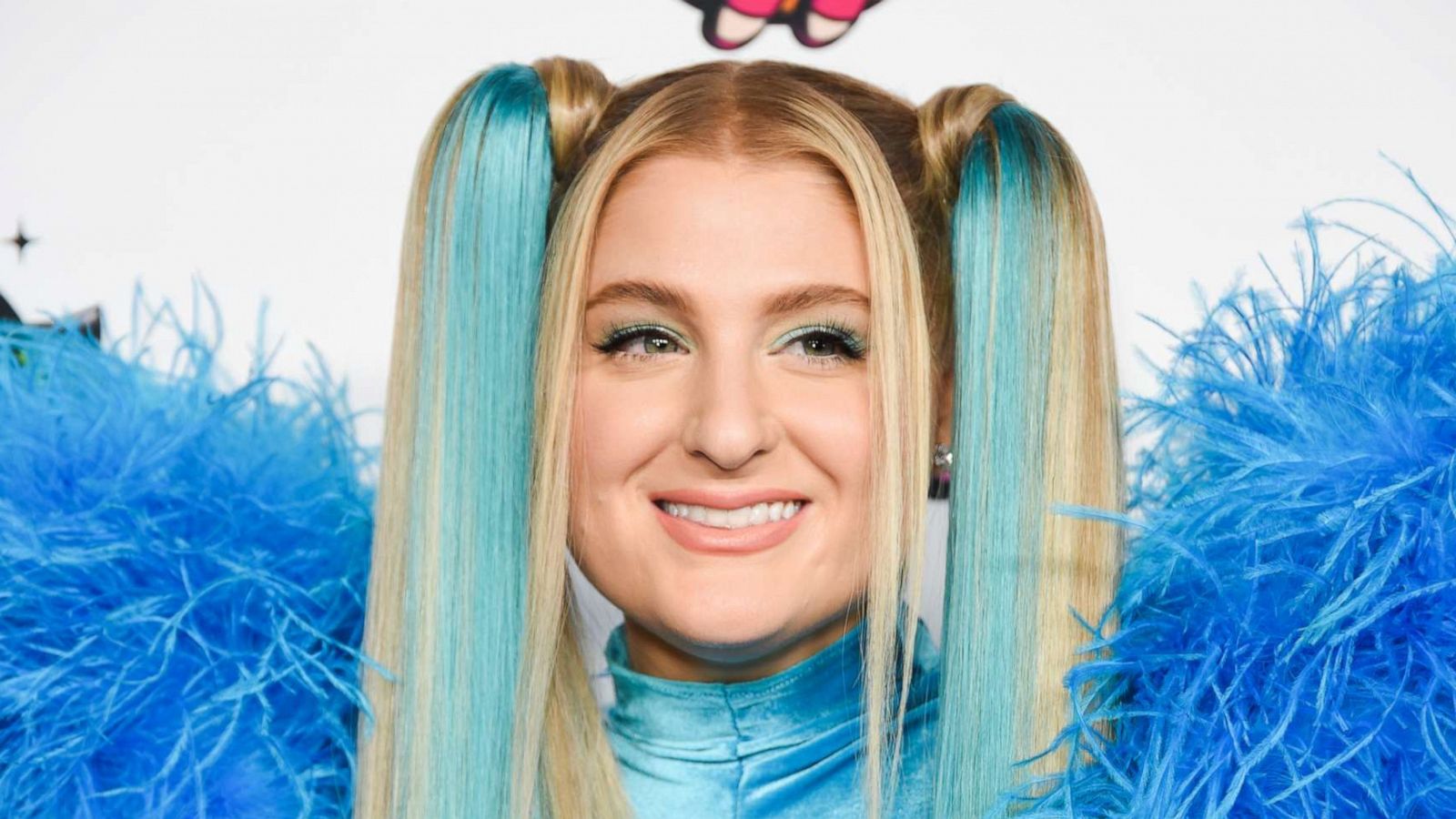 PHOTO: Meghan Trainor attends Christian Cowan x Powerpuff Girls Runway Show, March 8, 2020, in Hollywood, Calif.