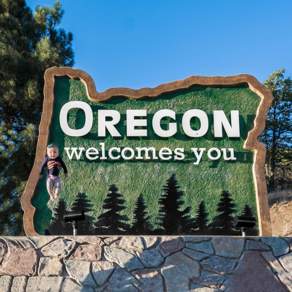 PHOTO: Harper Yeats, 5 months, has been accompanied by her parents, Cindy Lim and Tristan Yeats, on what has been a 4-month road trip across the United States.