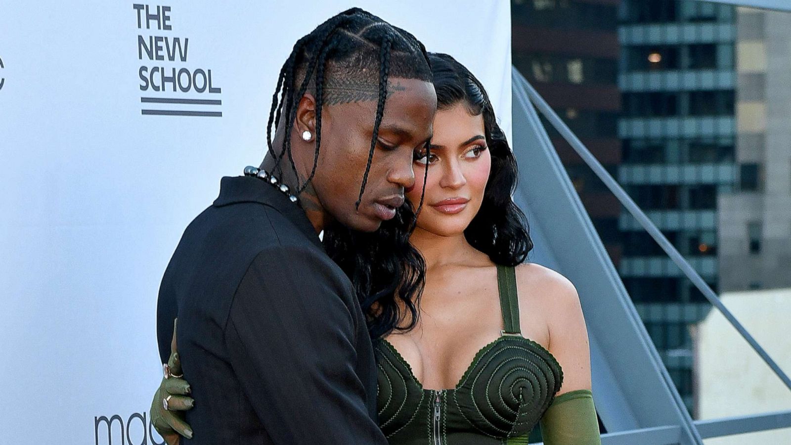 PHOTO: In this June 15, 2021 file photo Travis Scott and Kylie Jenner attend the The 72nd Annual Parsons Benefit at Pier 17 in New York City.